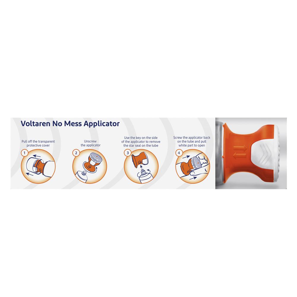 Voltaren Emulgel 75g - No Mess Applicator