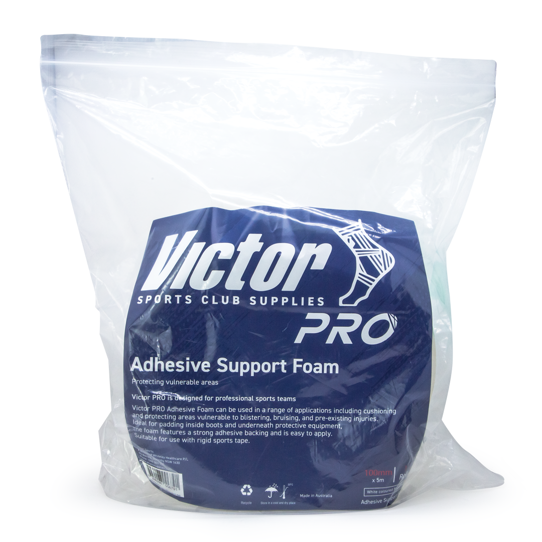 Victor Pro Adhesive Support Foam Roll - 100mm x 5m