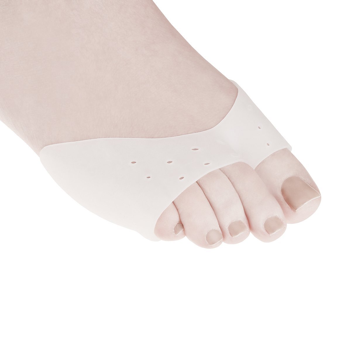 Metatarsal open toe sleeve pads, ventilated gel cushioning