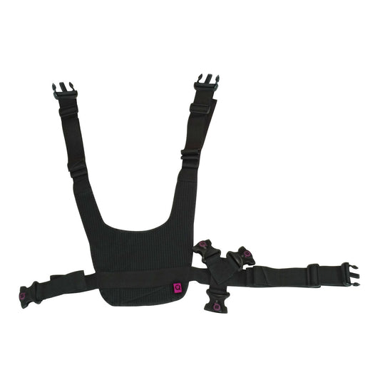 Large Wheelchair Belt with Support Vest - Adjustable, Comfortable, and Shower-Friendly