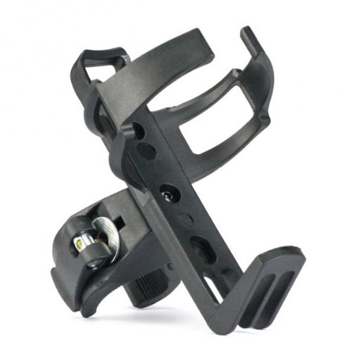 Universal Wheelchair Drink Holder 360° Rotating Clamp for Walkers, Scooters & Mobility Aids