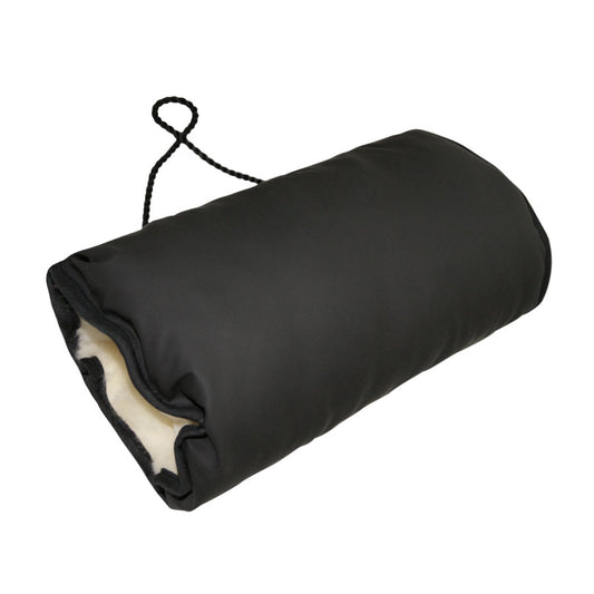 Cosy Faux Fur Hand Warmer Muff with Cord - Perfect for Winter Chills