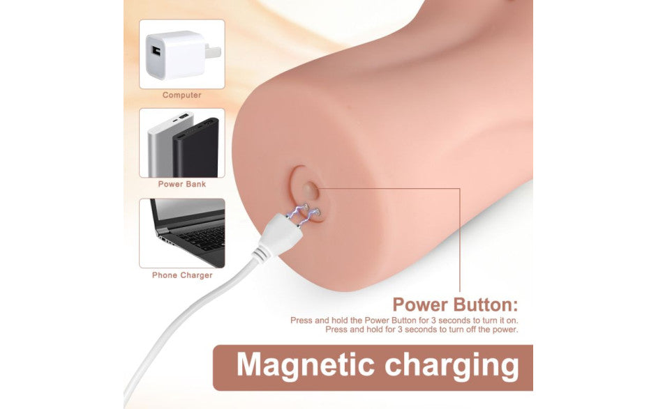 Agatha Realistic Vibrating Vaginal Masturbator