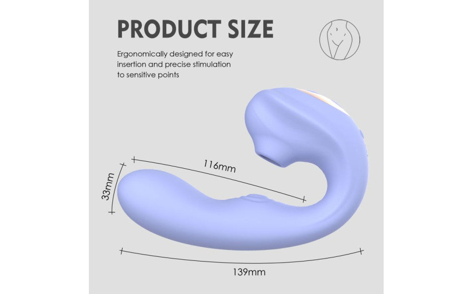 Aria Air Pulse C Shaped Vibrator