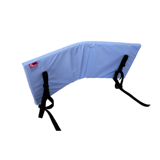 Premium Bed Headboard Protector Cushion - Adjustable, Easy Clean Surface with Easy Clip Straps - 85cm x 35cm x 3.2cm