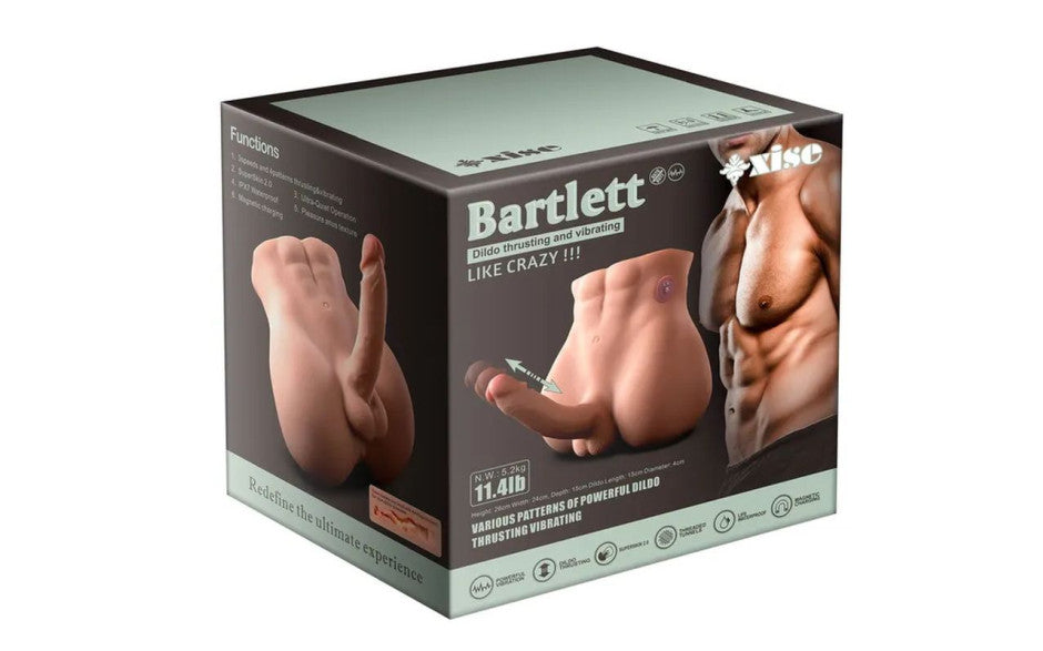 Bartlett 5kg USB Auto Thrusting 15cm Male Cock and Ass