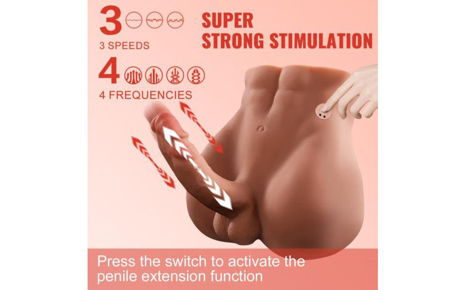 Bartlett 5kg USB Auto Thrusting 15cm Male Cock and Ass