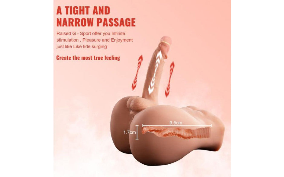 Bartlett 5kg USB Auto Thrusting 15cm Male Cock and Ass
