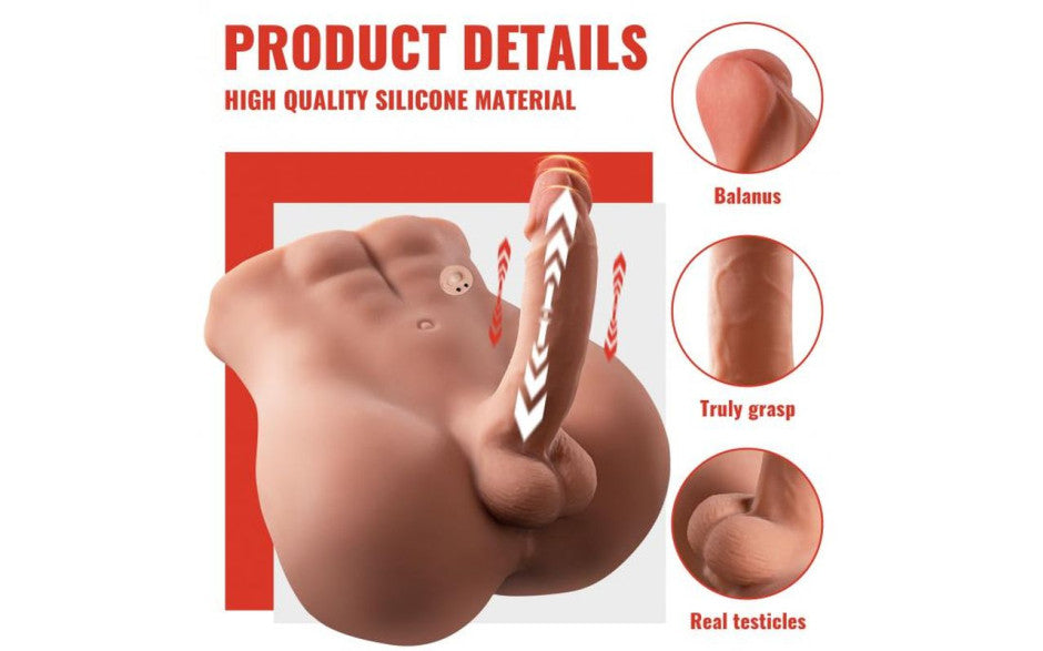 Bartlett 5kg USB Auto Thrusting 15cm Male Cock and Ass