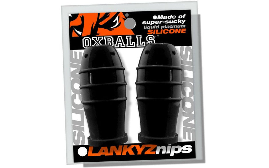 Lankyz Silicone Nipsuckers Black