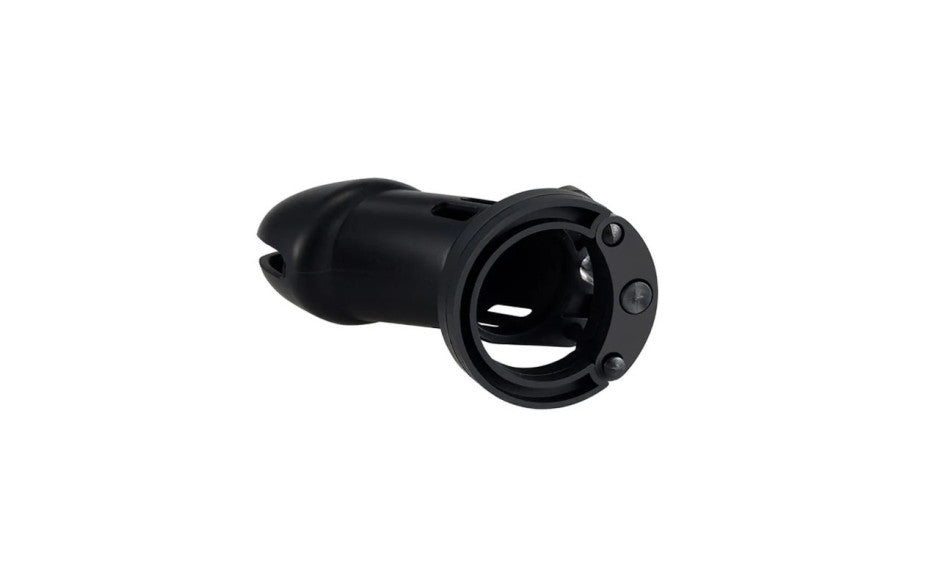 Brutus Denial Silicone Chastity 2 Cage Set Black