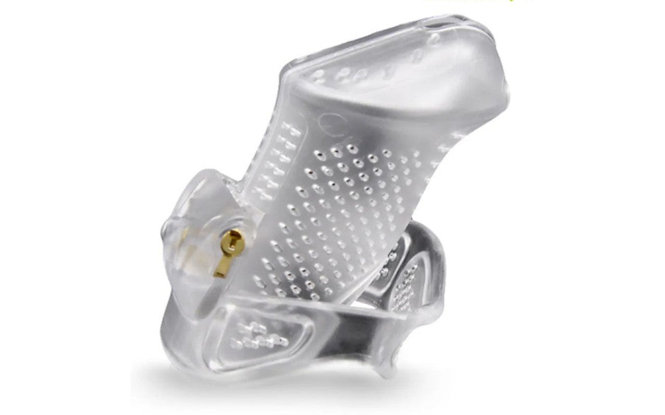 Brutus Airmesh Chastity Cage Clear