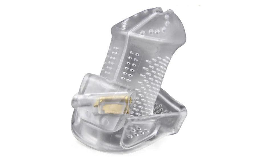 Brutus Airmesh Chastity Cage Clear