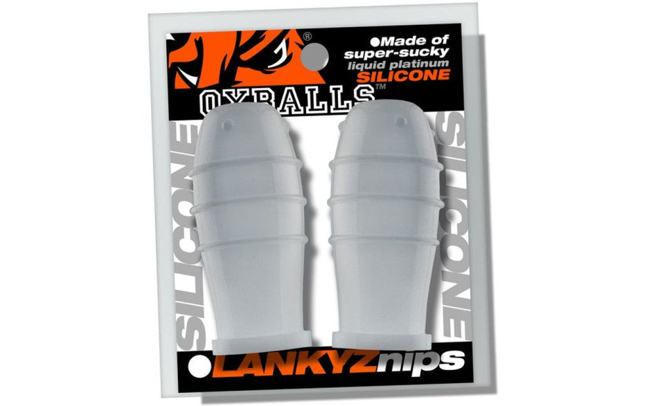 Lankyz Silicone Nipsuckers Clear