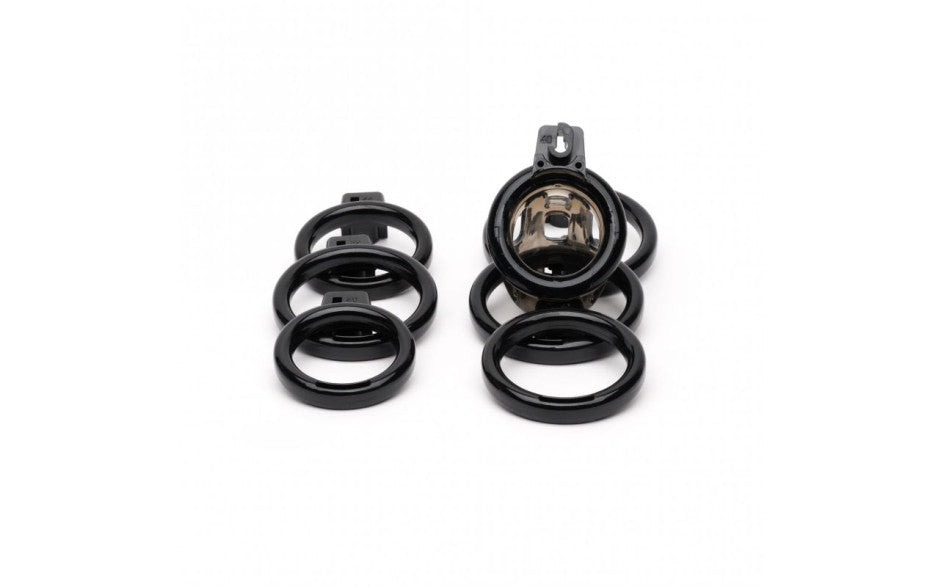 Gladiator Size 1 Soft Cock Cage with Pussification Plug