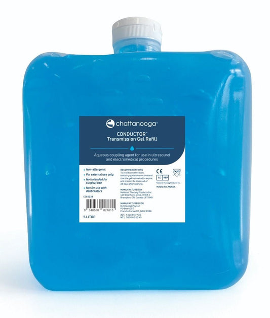 Ultrasound Gel 5L Conductive Gel Lubricating Tens Machine ECG EEG Transmission (Blue)