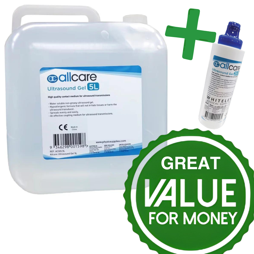 Ultrasound Gel 5L Conductive Gel Lubricating Hypoallergenic Tens Machine ECG EEG Transmission