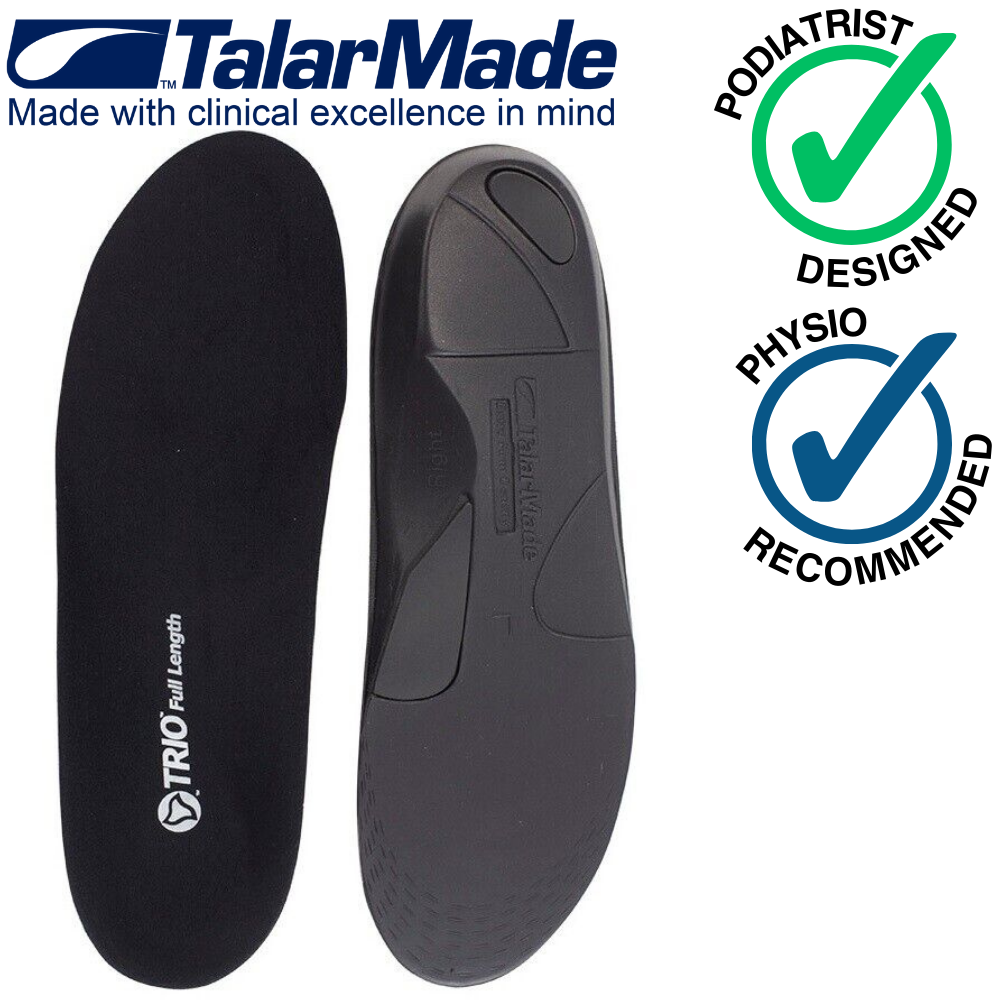 Talarmade Trio Extra Firm Full Length Orthotics