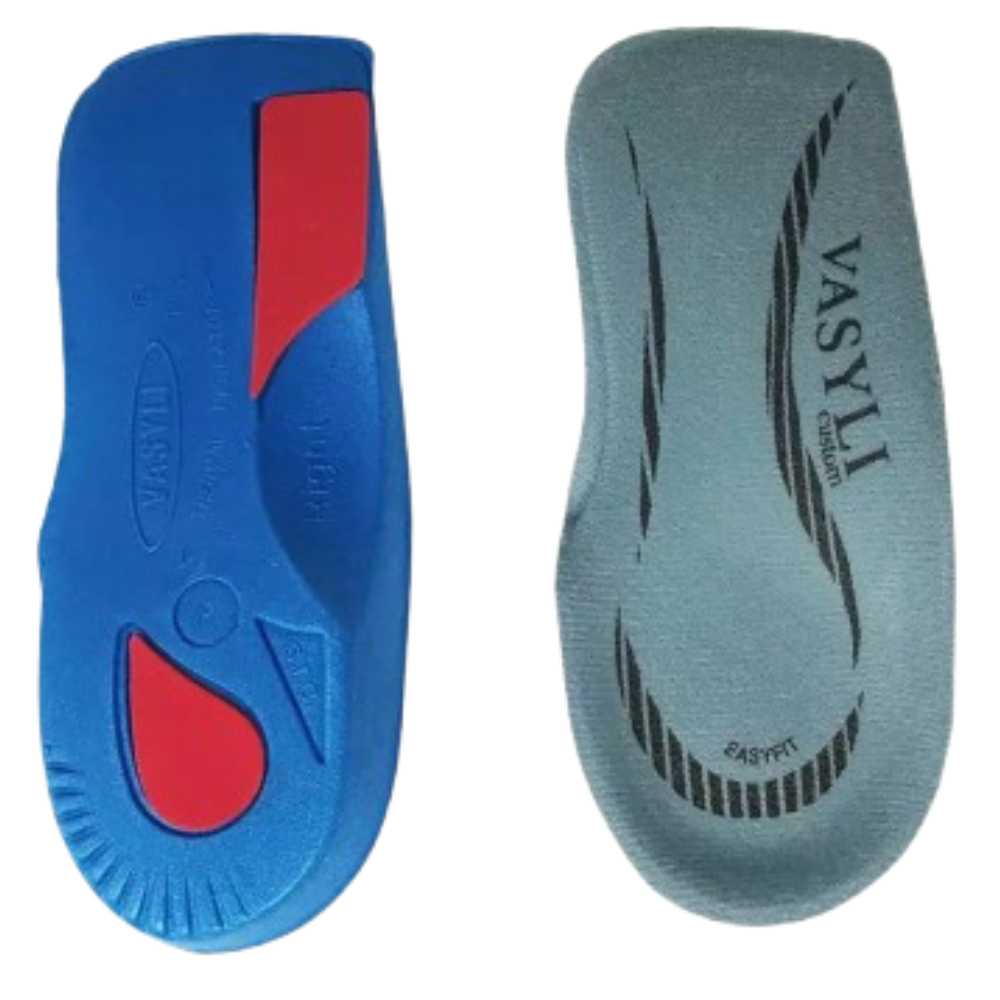 Vasyli Orthotics Easyfit Insole - Heels / Loafers / Dress Shoes / Cleats