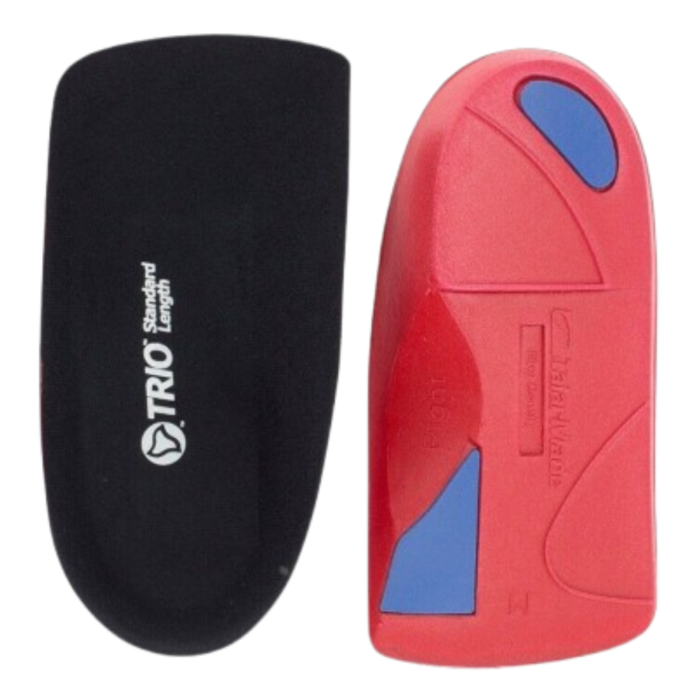 Talarmade Trio Red Firm 3/4 Length Orthotics