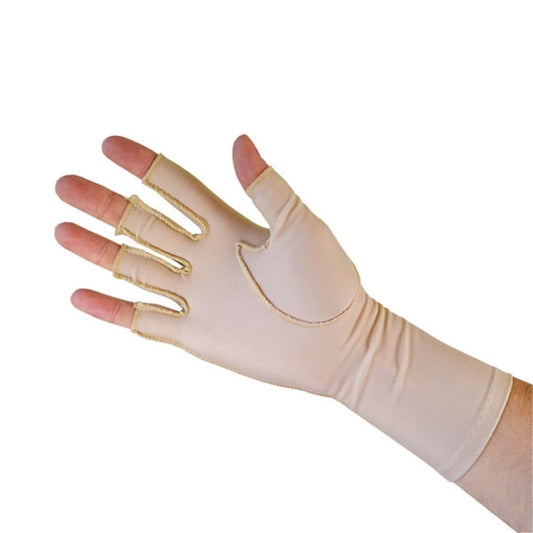 Oedema Glove 3/4 Finger - Soft Compression & Warmth for Swelling Relief & Arthritis Pain