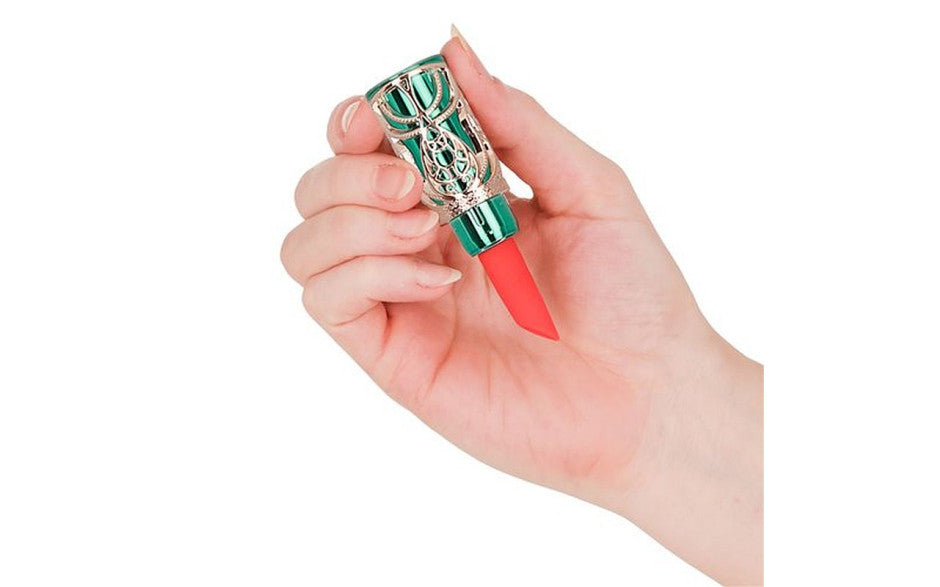 Emerald Kiss 4 In 1 Lipstick Vibrator