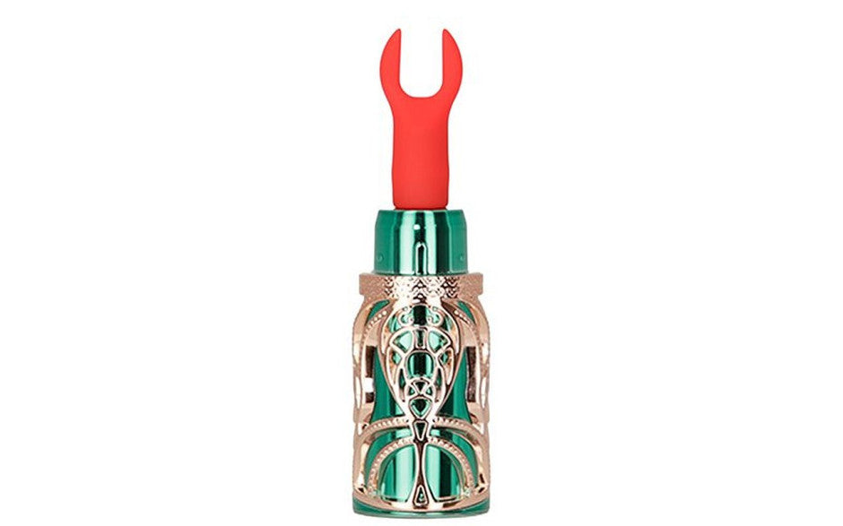 Emerald Kiss 4 In 1 Lipstick Vibrator