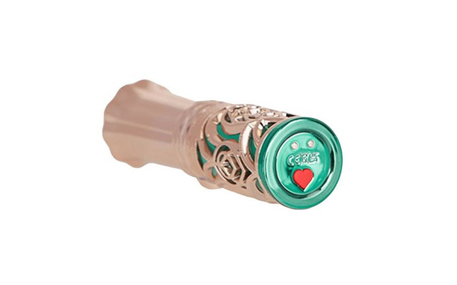 Emerald Kiss 4 In 1 Lipstick Vibrator