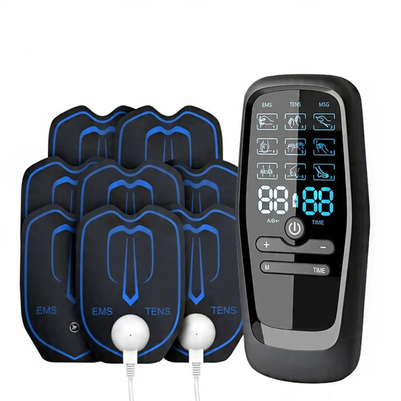 TENS Machine - Pain Relief & Muscle Recovery Device Rechargeable Portable Physio Massager