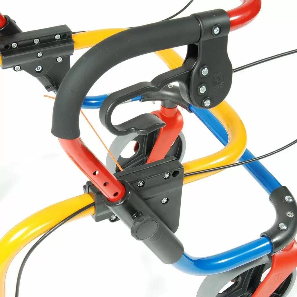 Child Walker Rollator - Lightweight & Adjustable Kids Walker with Dual Brakes