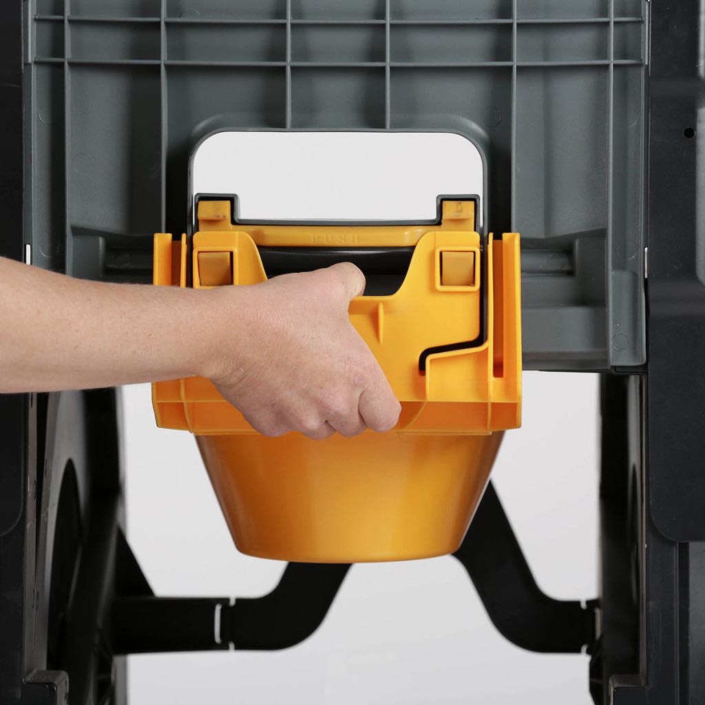 Seatara Removable Travel Pan for WheelAble Chair - Hygienic, Easy Clean & Compact Design