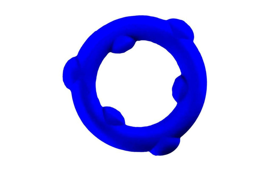 Spinner Silicone Ring Blue