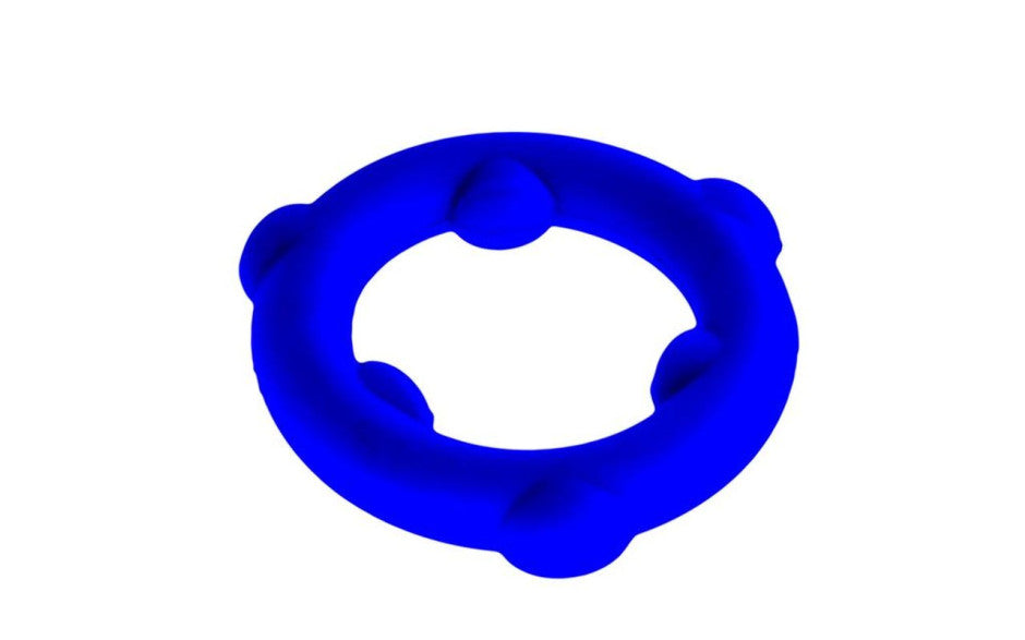 Spinner Silicone Ring Blue