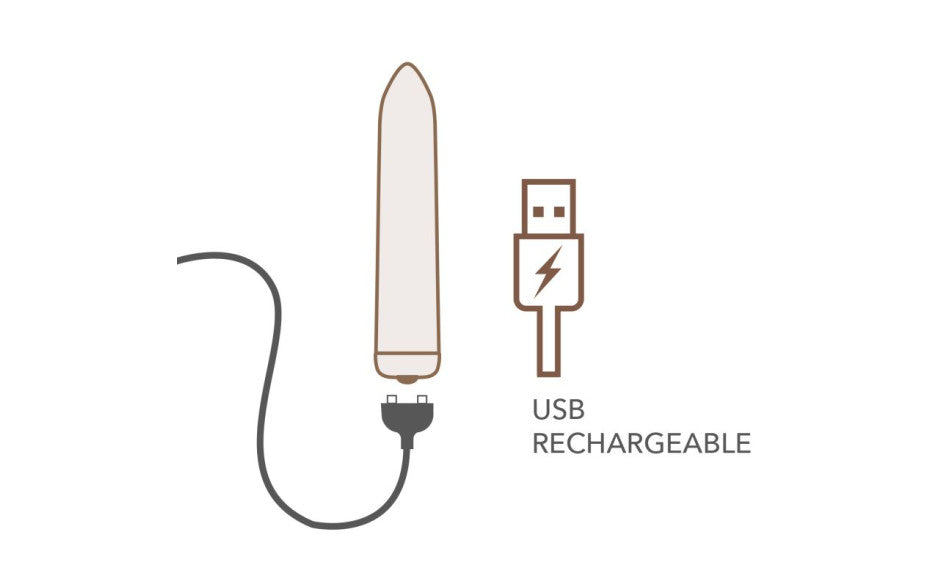 Golden Rose Rechargeable Bullet