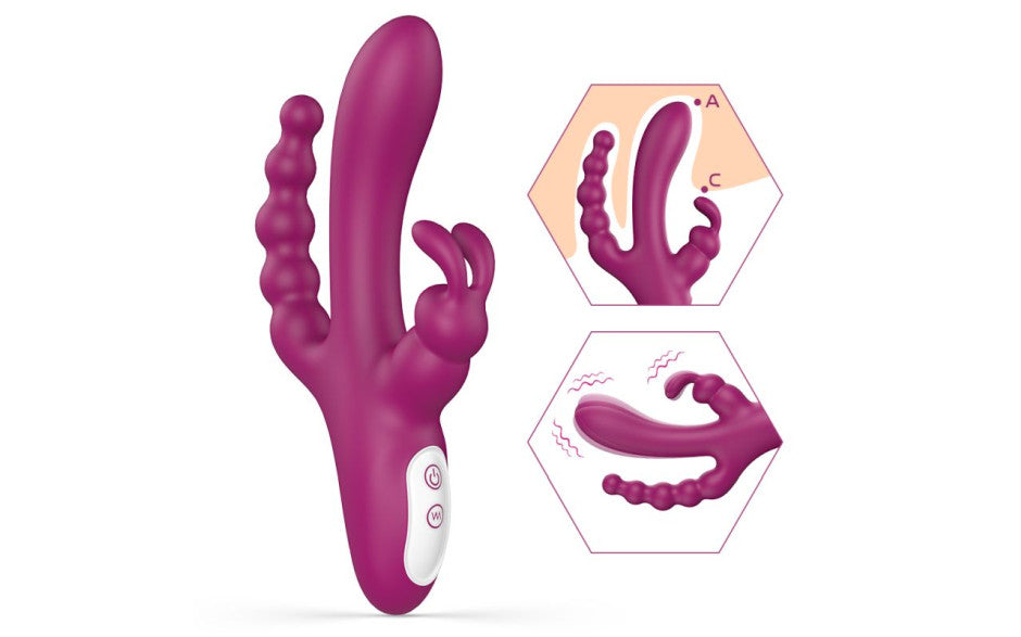 Joker Triple Ecstasy Vibrator