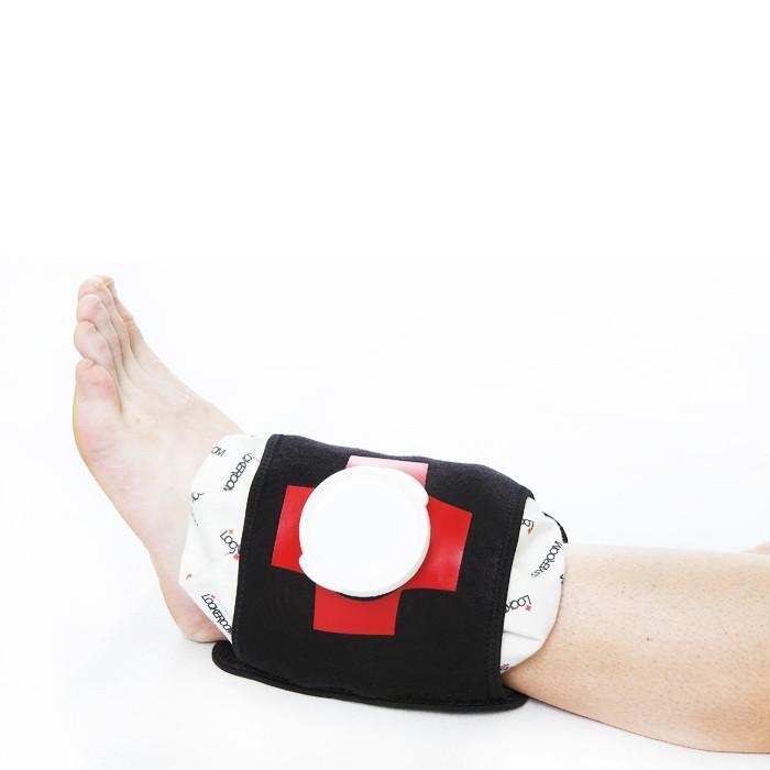 Lockeroom Ice Mate Reusable Ice Bag with Compression for Swelling & Pain Relief – Fast Recovery Sports Therapy