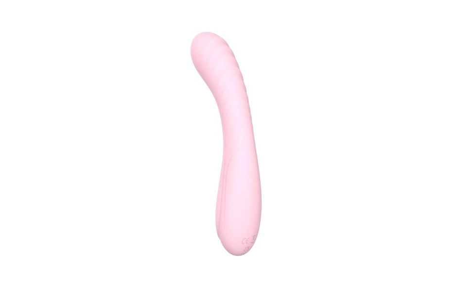 Maya Curve Silicone Vibrator Pink