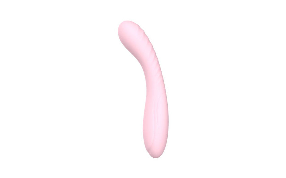Maya Curve Silicone Vibrator Pink