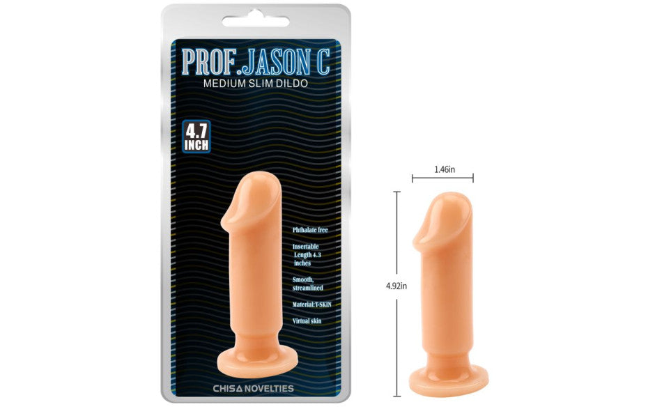 Cock Plug Flesh Medium 4.7in
