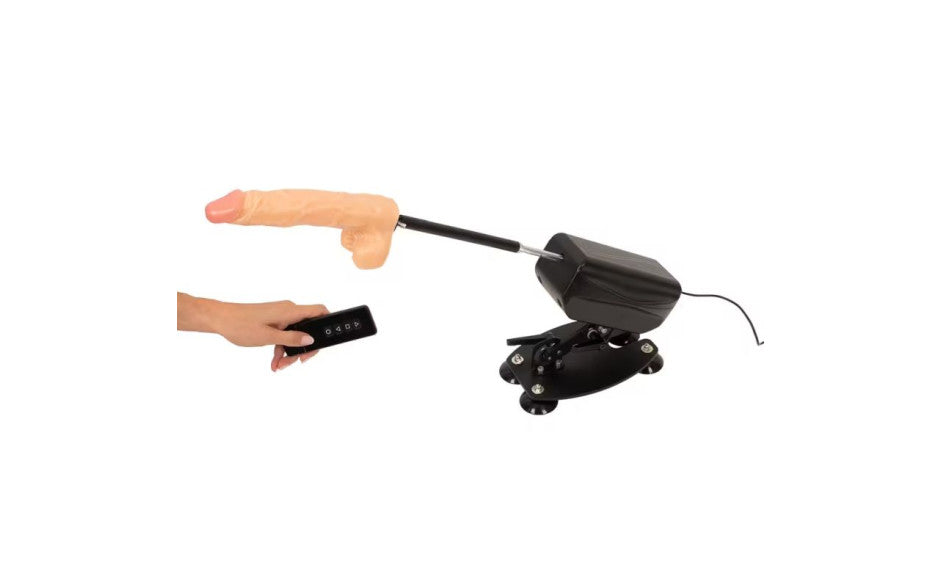 Deluxe Sex Machine with Remote Control and Accessories