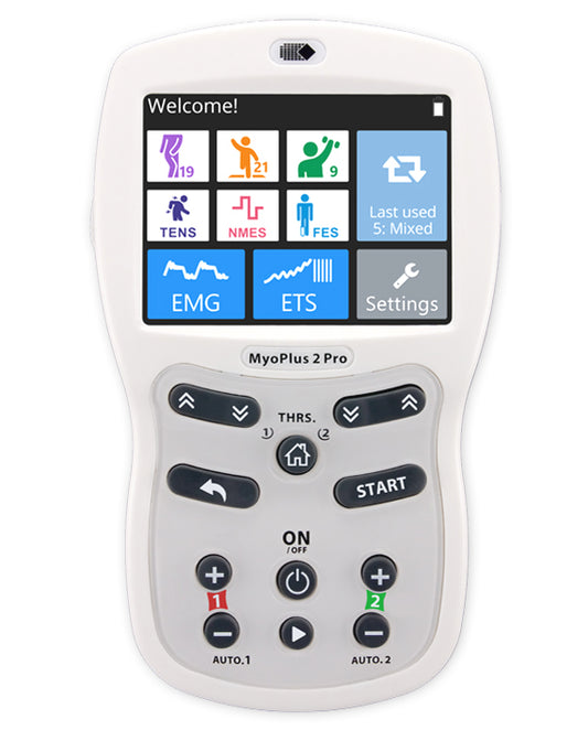 Neurotrac Myoplus PRO 2 with Wireless Software Kit - Advanced EMS & TENS for Pain Relief & Muscle Training