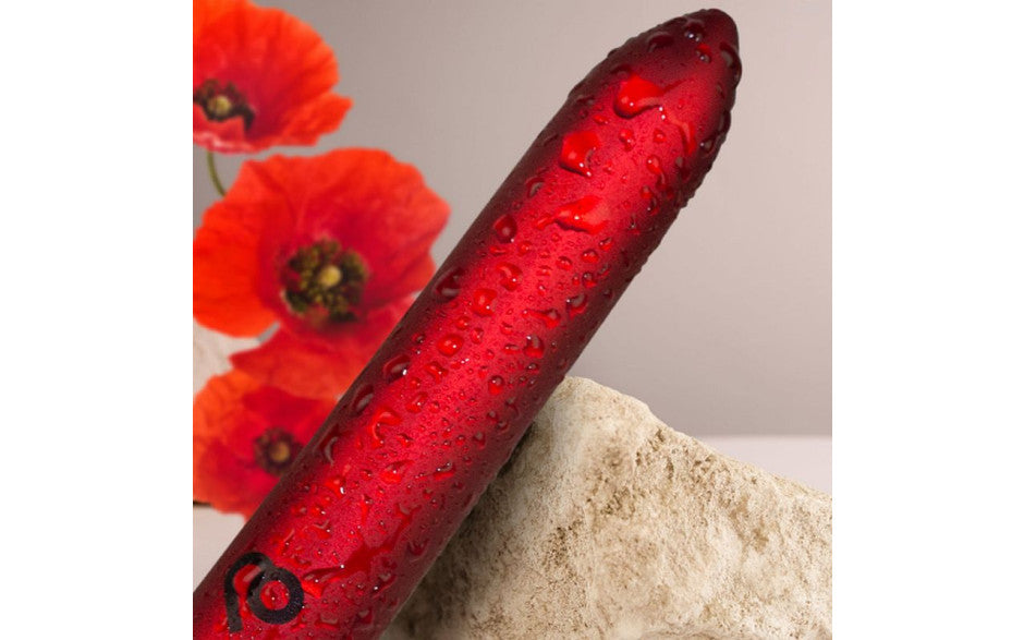 Poppy Red Rechargeable Bullet