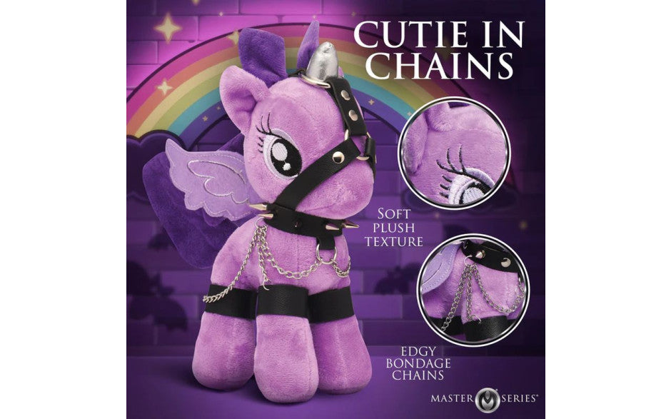 Raven Plum Bondage Pony