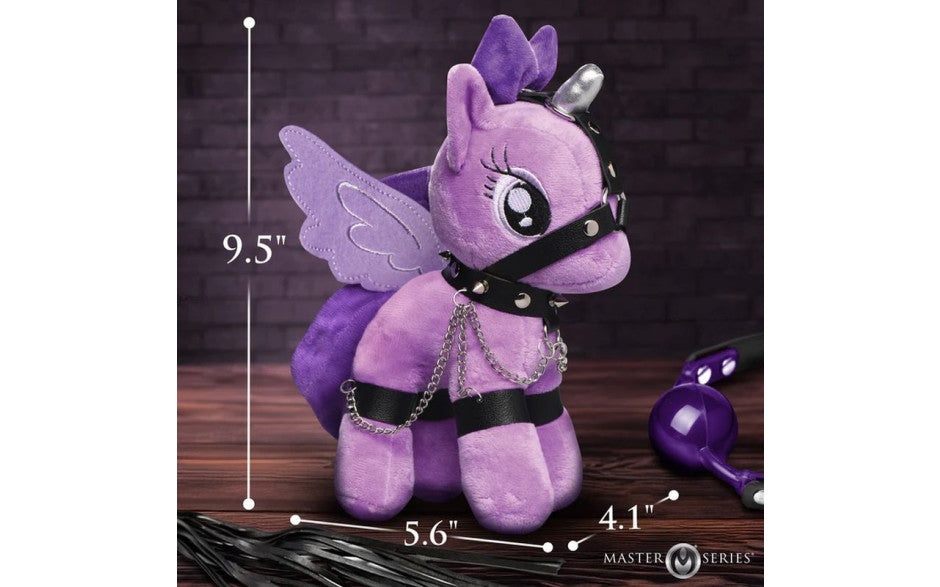 Raven Plum Bondage Pony