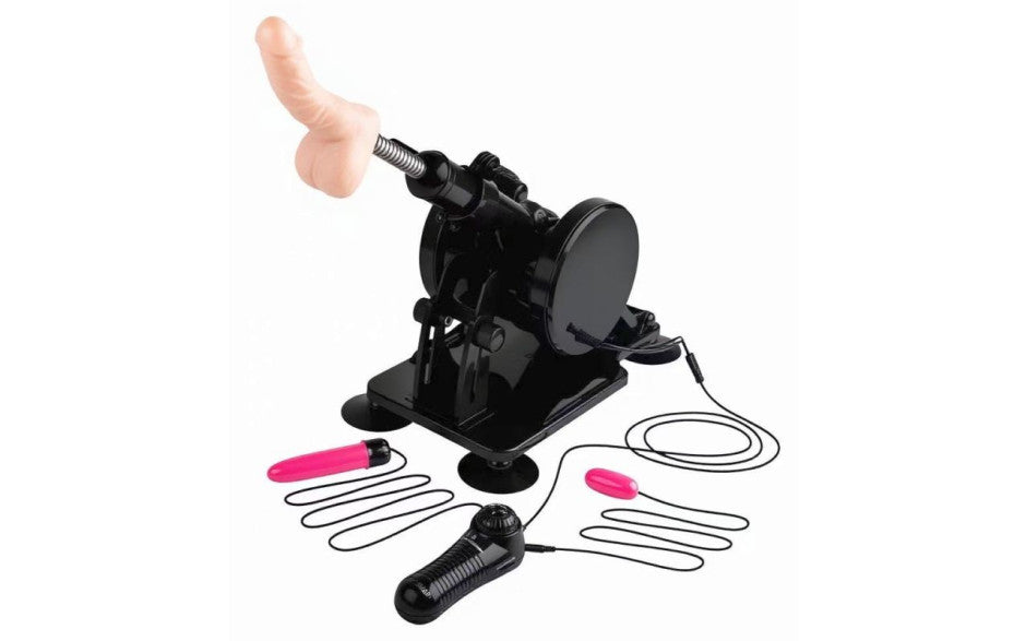 Cannon Sex Machine with Wired Remote and Accessories