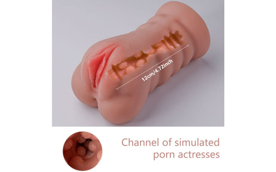 Ramar Realistic Vibrating Anal Vaginal Masturbator