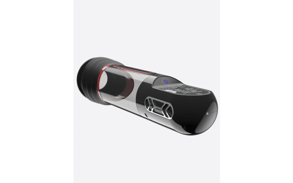 ISP90 Curve Infrared Automatic LCD Penis Pump Red