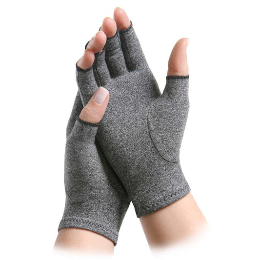 IMAK Active Compression Gloves for Arthritis Relief, Pain & Swelling Reduction, Comfort Fit, Pair