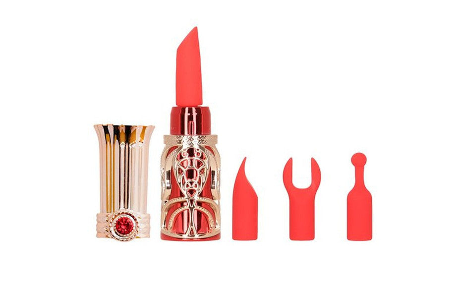 Ruby Kiss 4 In 1 Lipstick Vibrator