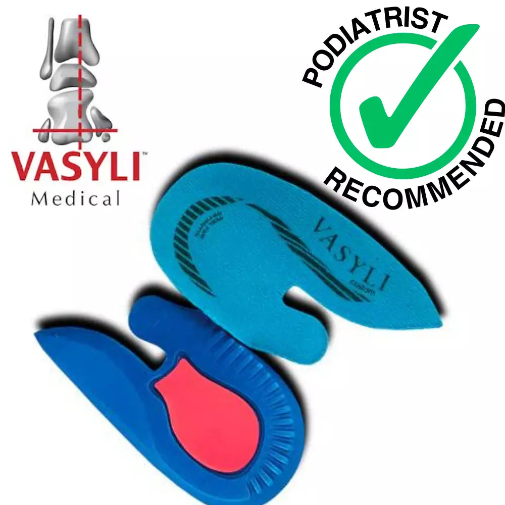 Vasyli Heel Pain Stabiliser Relief Orthotics Heel Spur